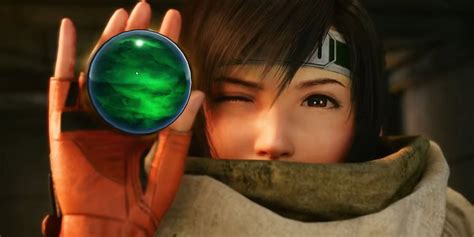 ff7 green materia.